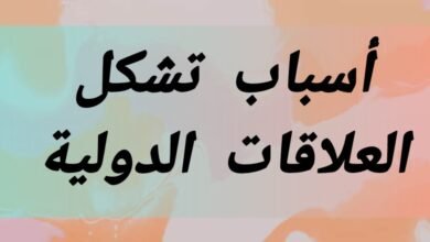 مراحل تشكل العلاقات الدولية وأسباب ظهورها مراحل تشكل العلاقات الدولية وأسباب ظهورها