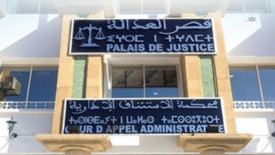 العمل القضائي لمحكمة الاستئماف الادارية بالرباط في ضوء المبادئ الحديثة المقررة من طرف محكمة النقض